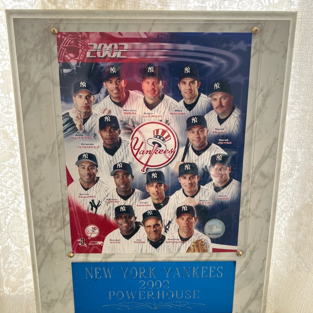2002 Powerhouse Framed Poster - White Marble Frame